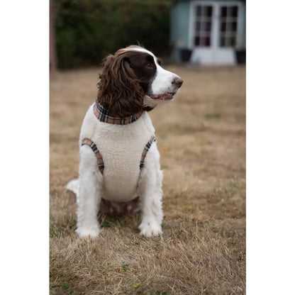 Tartan Sherpa Fleece Dog Jumper - Made to Measure - Hugo and Ted