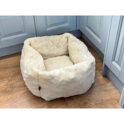 Teddy Box Bed - Removable Covers, Machine Washable - Hugo and Ted