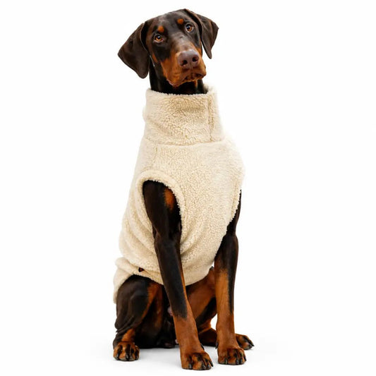 Teddy Fleece Dog Jumper - Made to Measure - Hugo and Ted