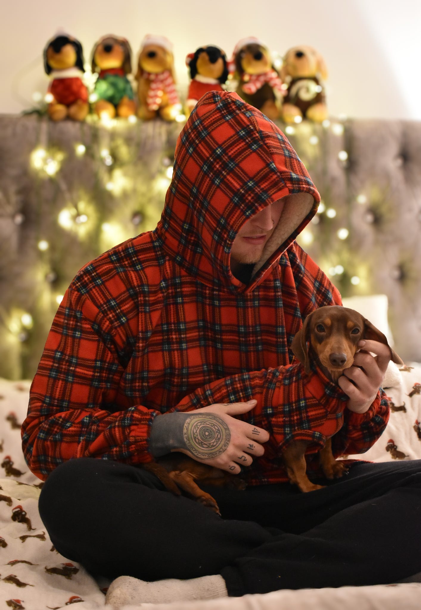 The Christmas Teddle Hoodie (Limited Christmas Edition) - Hugo and Ted