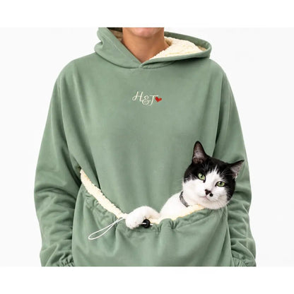 The Hoogle - Personalised Pet Cuddle Hoodie, Made to Order - Hugo and Ted