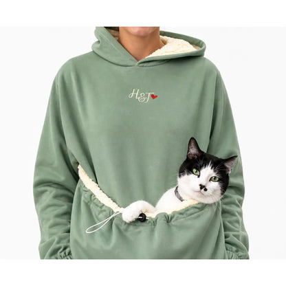 The Hoogle: Pet Cuddle Hoodie