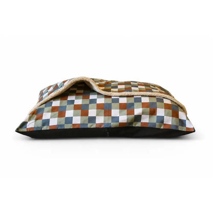 Toby Tartan Print Personalised Waterproof Dog Den Bed - Canopy, Made to Order - Hugo and Ted