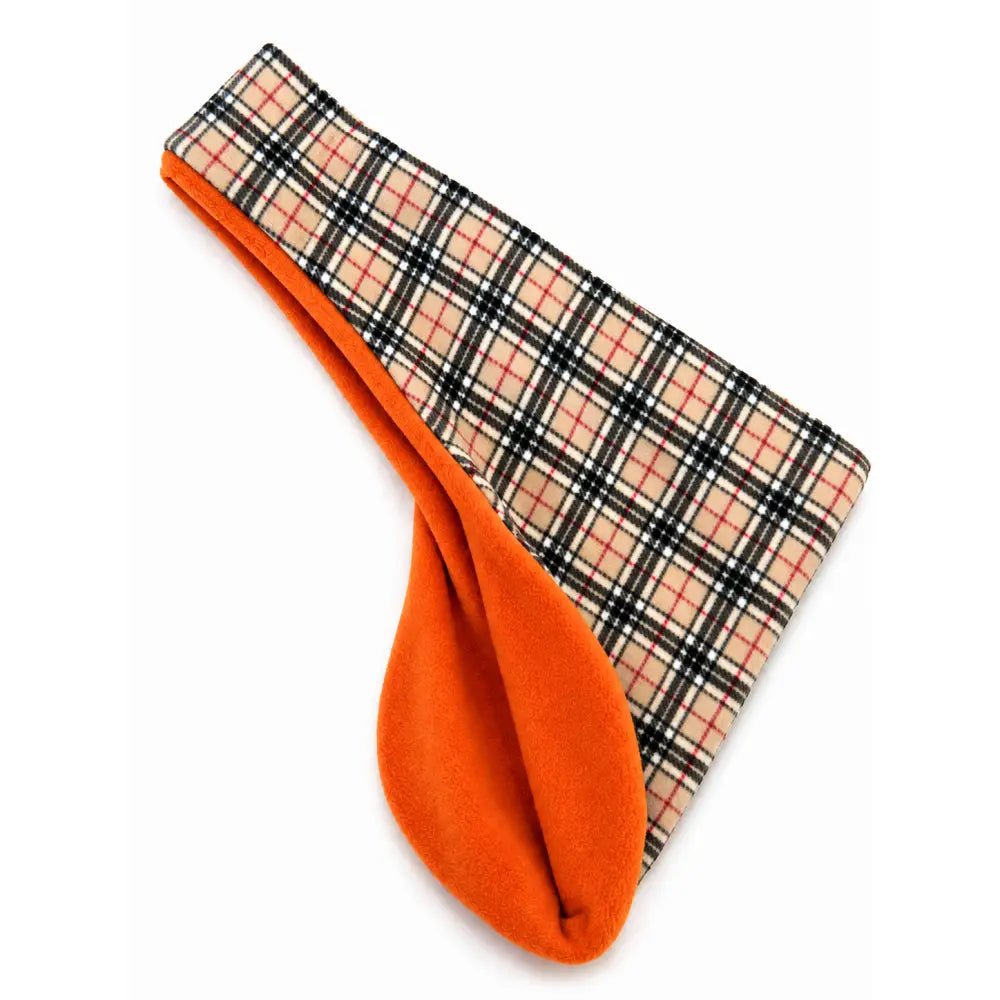 Two Tone Fleece Fleece Dog Sling Carrier - Multiple Sizes, Made to Order - Hugo and Ted