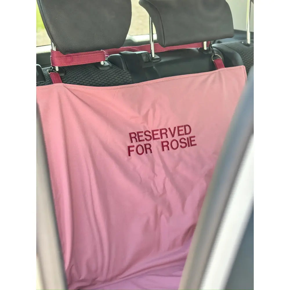 Personalised Waterproof Boot/Car Seat Liners - Hugo and Ted