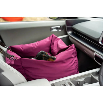 Waterproof Dog Car Seat Bed - 3 Sizes, Removable Covers, Machine Washable - Hugo and Ted