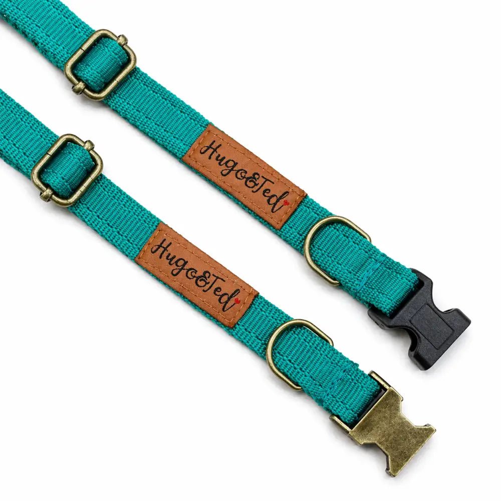 Waterproof Dog Collar - 4 Sizes, Machine Washable, Wipe Clean - Hugo and Ted
