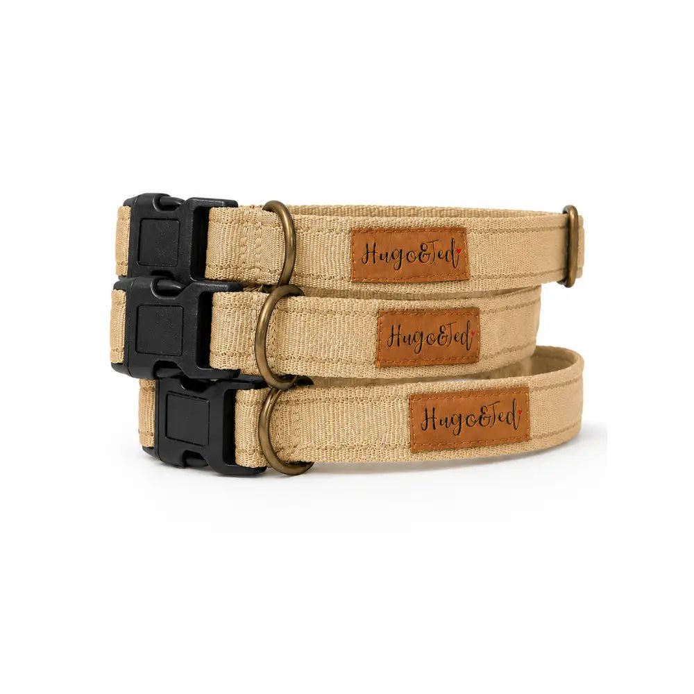 Waterproof Dog Collar - 4 Sizes, Machine Washable, Wipe Clean - Hugo and Ted