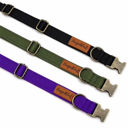 Waterproof Dog Collar - 4 Sizes, Machine Washable, Wipe Clean - Hugo and Ted
