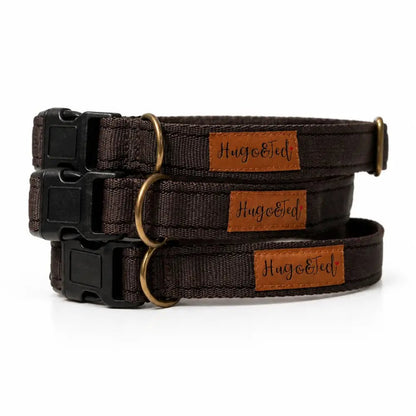 Waterproof Dog Collar - 4 Sizes, Machine Washable, Wipe Clean - Hugo and Ted