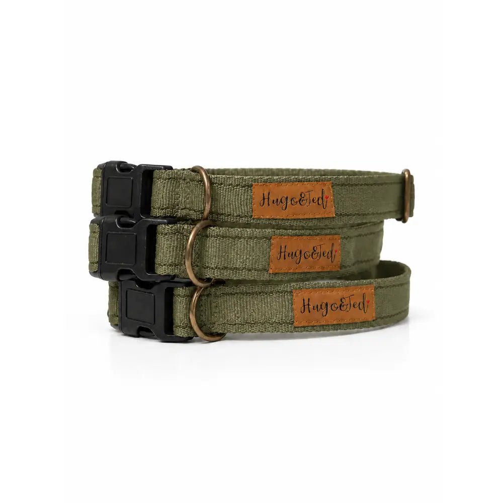 Waterproof Dog Collar - 4 Sizes, Machine Washable, Wipe Clean - Hugo and Ted