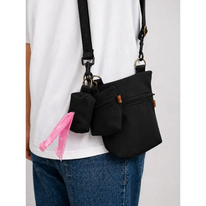 Waterproof Dog Walking Bag Set - Treat Bags, Poo Bag Holder - Hugo and Ted