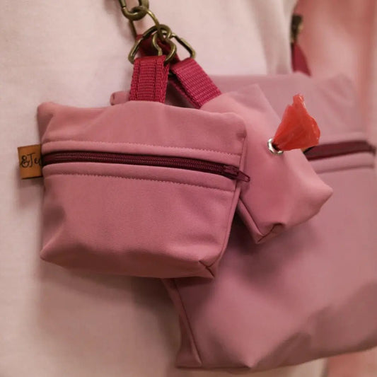Waterproof Dog Walking Bag Set - Treat Bags, Poo Bag Holder - Hugo and Ted