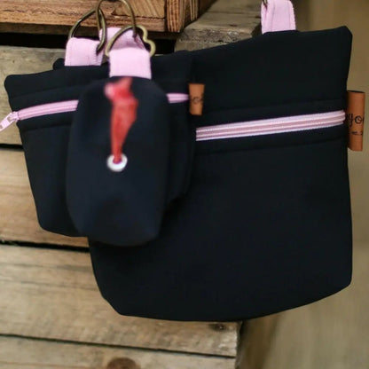 Waterproof Dog Walking Bag Set - Treat Bags, Poo Bag Holder - Hugo and Ted