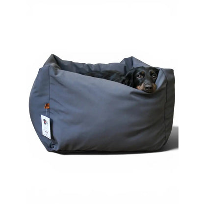 Waterproof Rainfleece Box Bed - Removable Covers, Machine Washable - Hugo and Ted