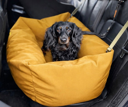 Waterproof Rainfleece Dog Car Bed - Hugo and Ted
