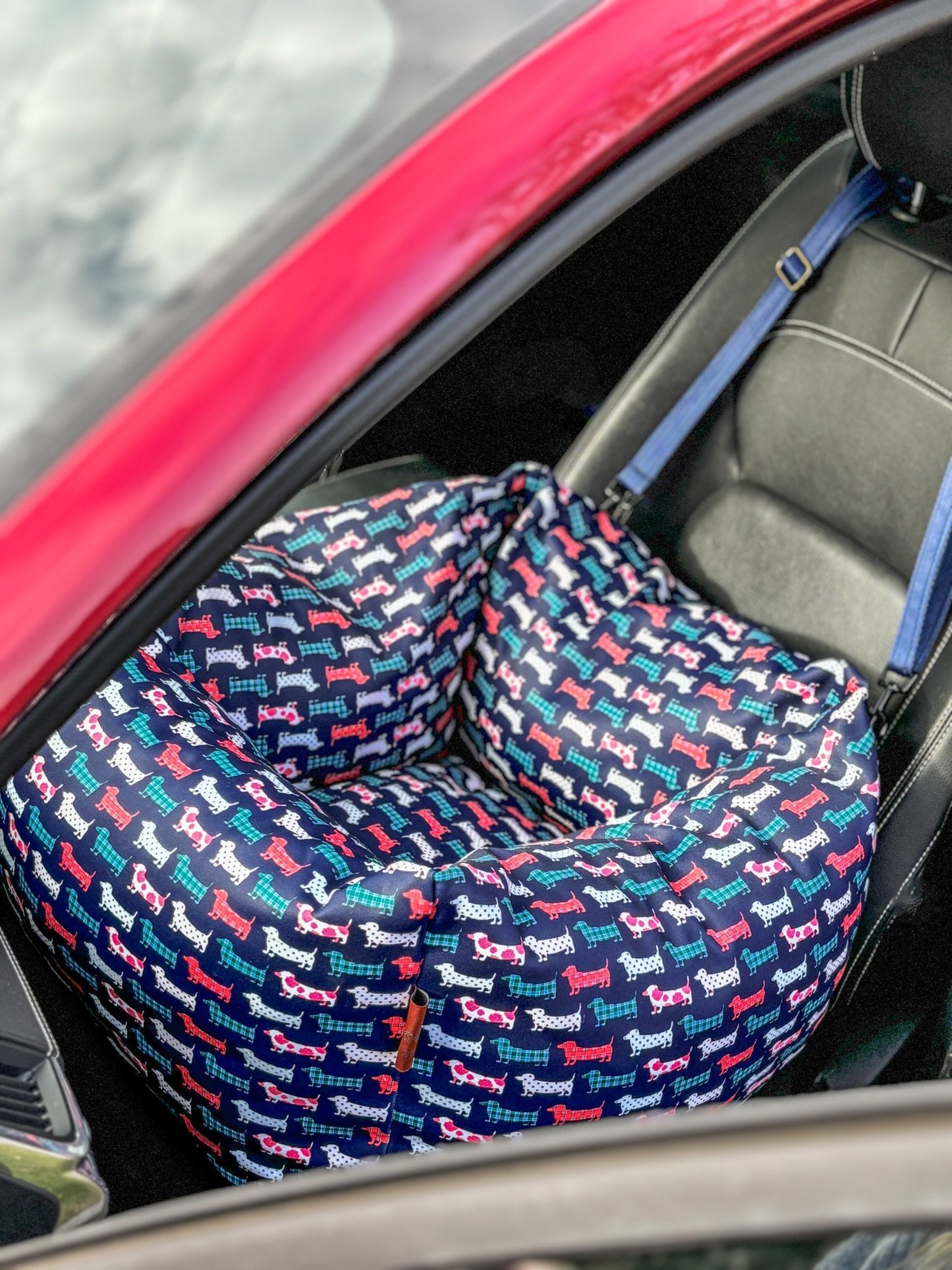 Waterproof Rainfleece Hugo and Ted Collection Car Beds - Hugo and Ted